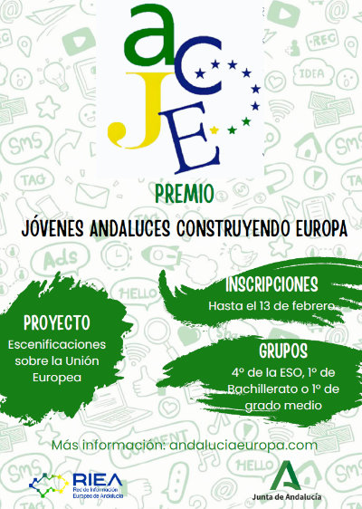 XX Edición del Premio Escolar “Jóvenes Andaluces Construyendo Europa” (JACE 2026)