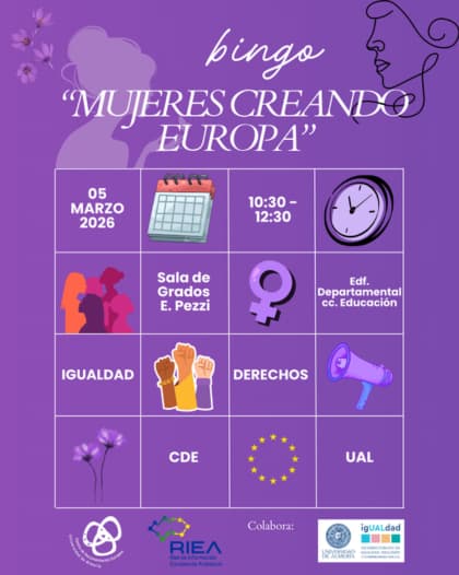 BINGO «MUJERES CREANDO EUROPA»
