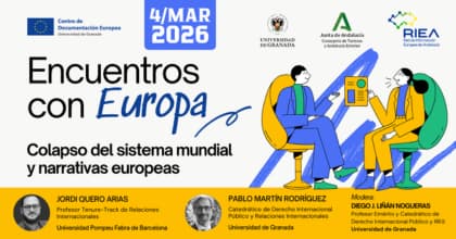 Encuentros con Europa: «Colapso del sistema mundial y narrativas europeas»