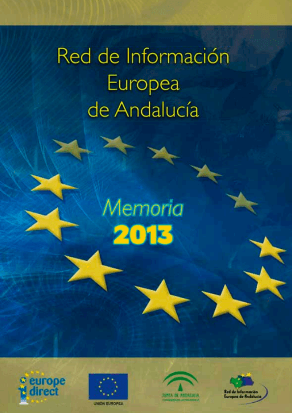 portada memoria- 2013 | | Red de Información Europea de Andalucía