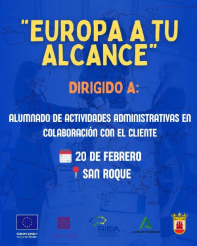 SESIÓN INFORMATIVA «EUROPA A TU ALCANCE»
