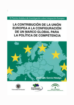 IX Premio Andaluz de Investigación sobre Integración Europea de la Red de Información Europea de Andalucía