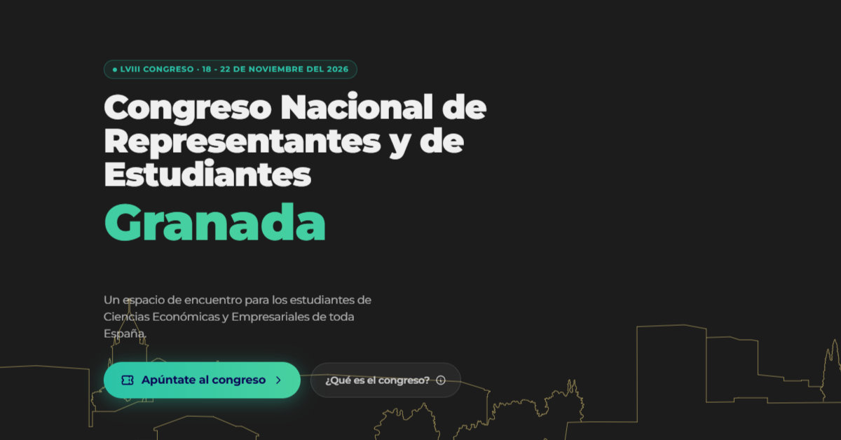 LVIII Congreso Nacional de estudiantes de ciencias económicas y empresariales