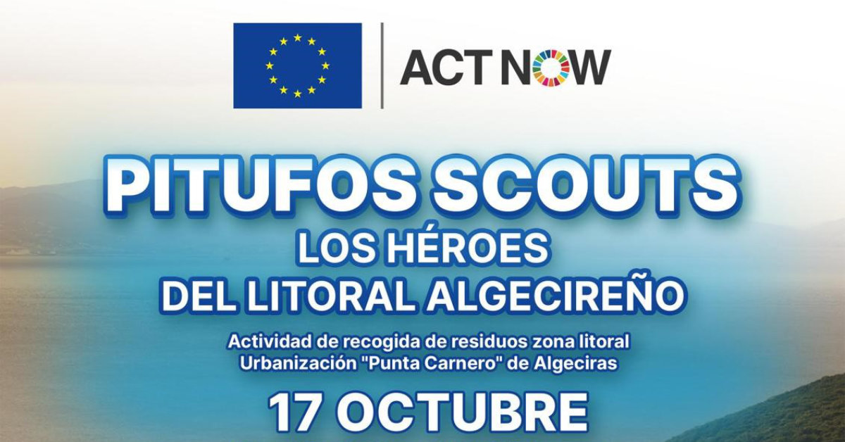 #EUBeachCleanUp – Pitufos Scouts: Los héroes del litoral algecireño