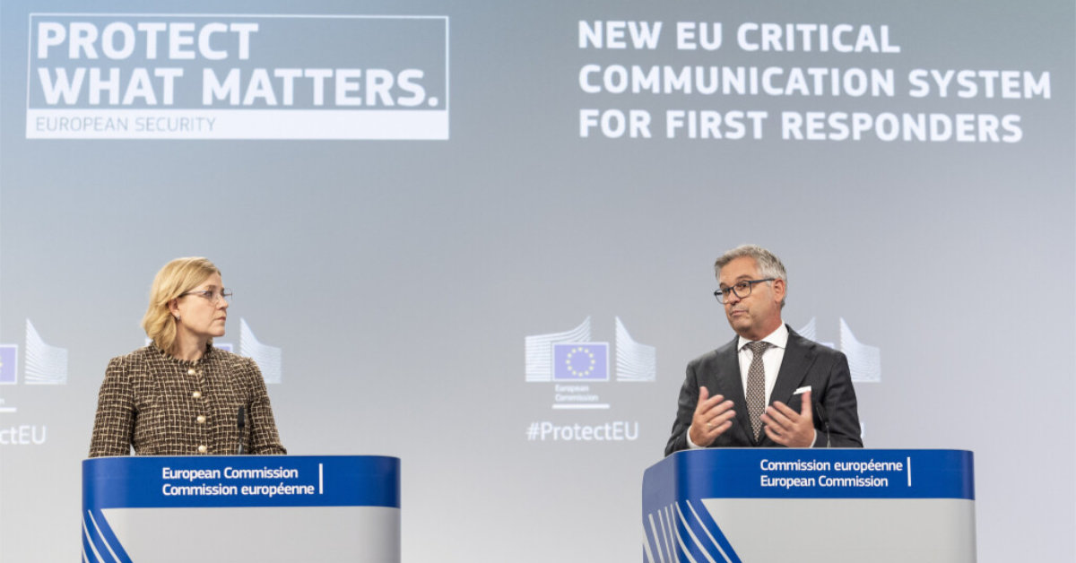 La Comisión propone un nuevo sistema de comunicación crítica de la UE para los primeros intervinientes